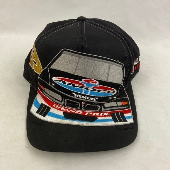 Vintage Amoco Bill Davis Racing 93 Racing Champions Grind Prix Snapback Hat Cap - Picture 1 of 13